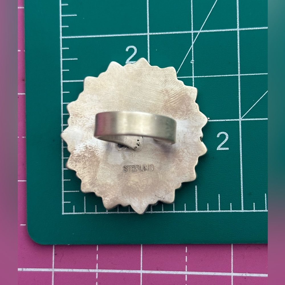 Pink Fire Aurora Opal Cluster Statement Southwest… - image 3